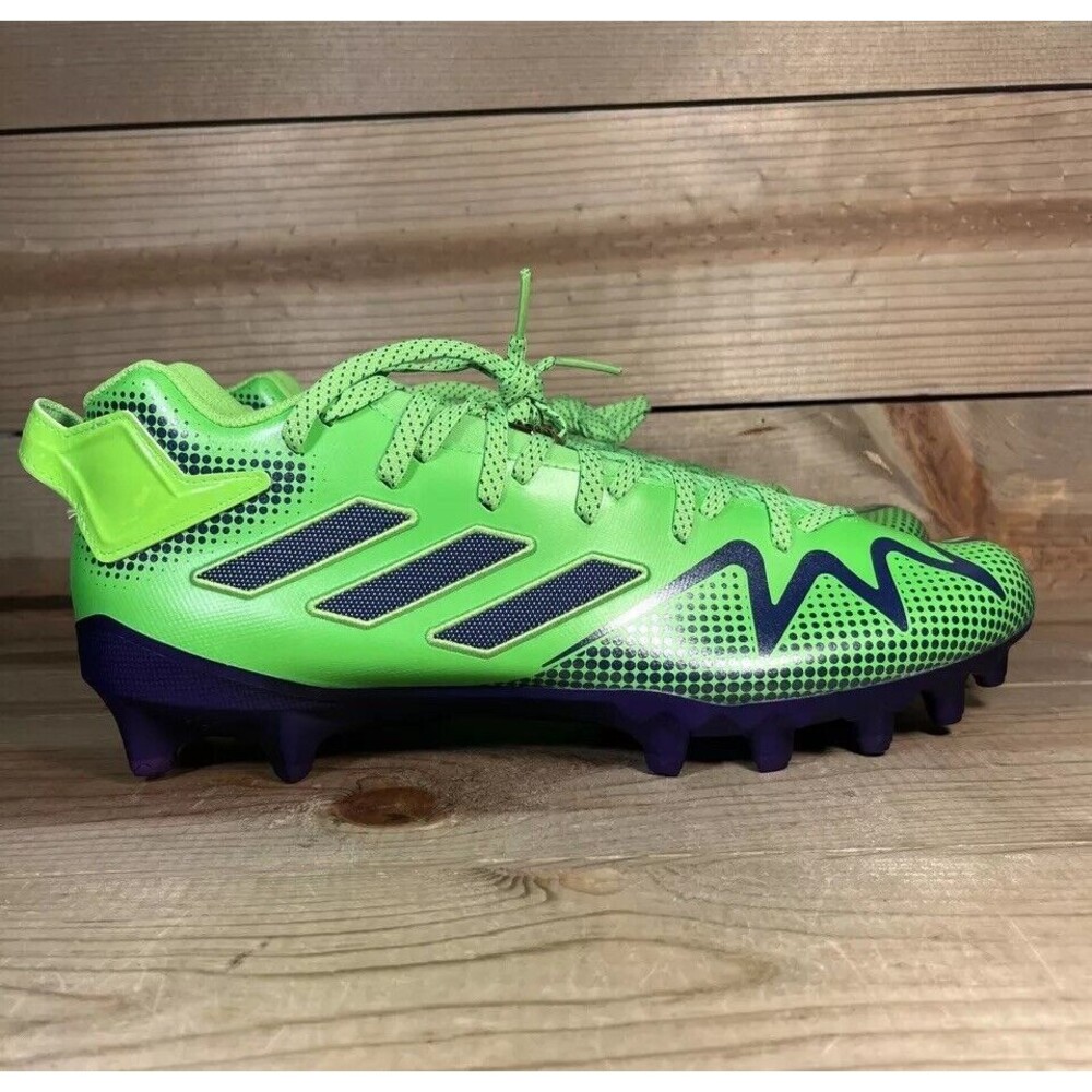 NEW Mens Size 13 - Adidas Freak 22 The Hulk Green Purple Football Cleats GX7906
